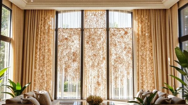 Descubre 5 diseños espectacularmente frescos de cortinas coco